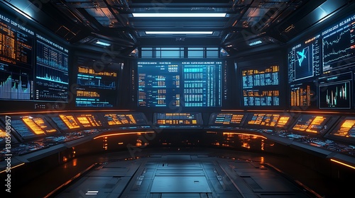 Futuristic commodity trading image featuring glowing financial elements in a dynamic composition.