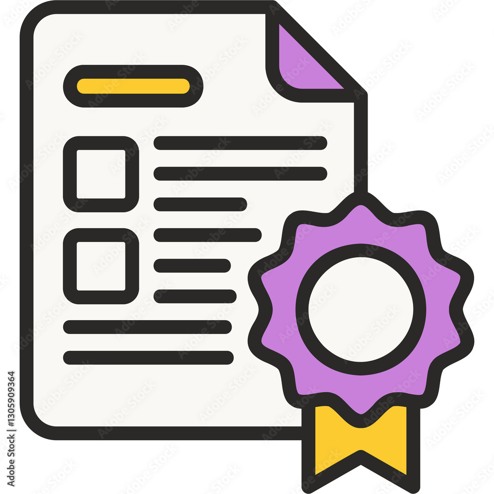 Obraz premium Experience Sticker
