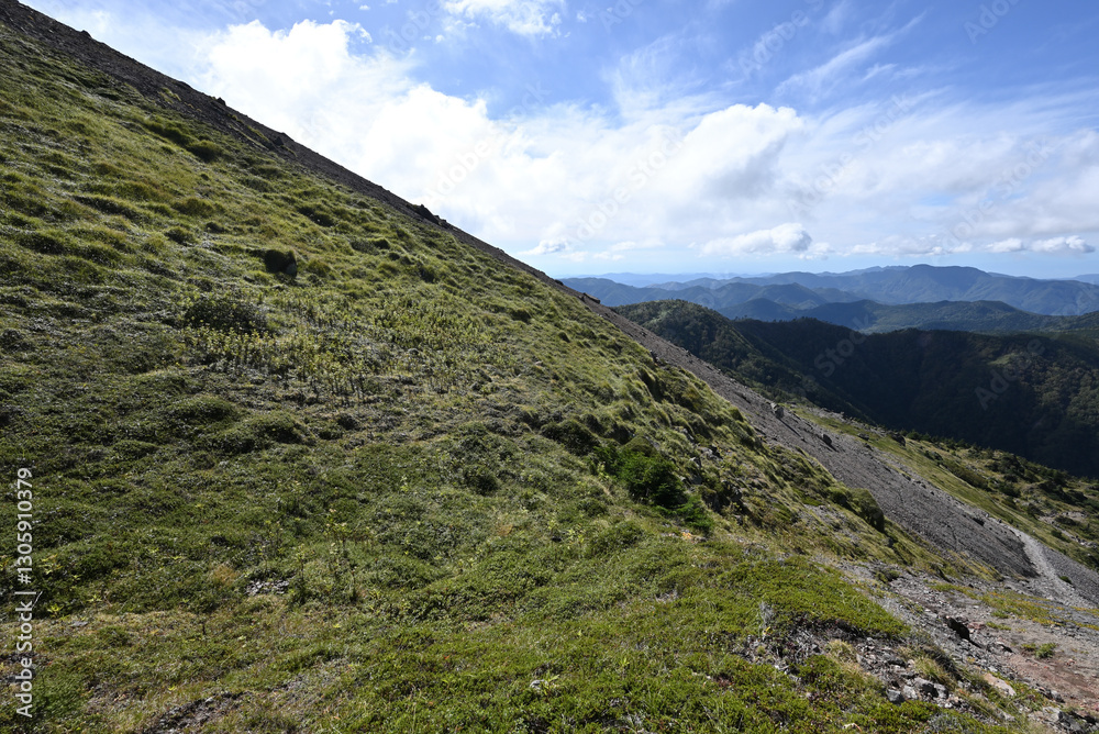 Obraz premium Mt. Nikko-Shirane, Gunma, Tochigi, Japan