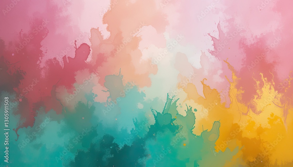 Obraz premium Colorful abstract art digital creation modern design vibrant atmosphere artistic viewpoint
