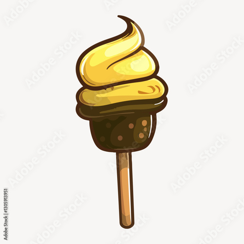 ice cream illustration vector