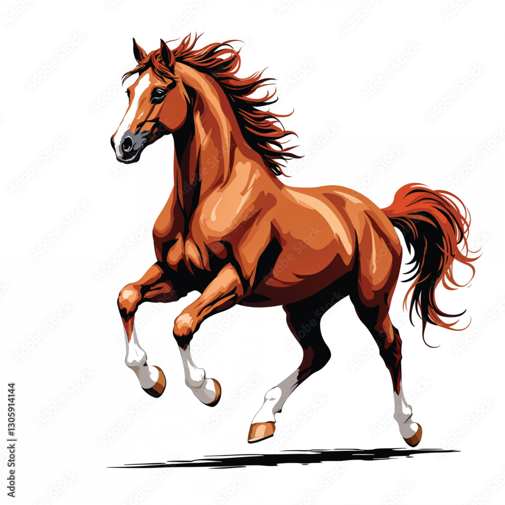Fototapeta premium horse vector illustration