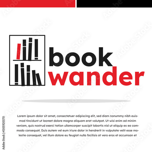 Bookstore Publisher Book Community Logotype Logo