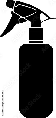 Tattoo sterillization equipment silhouette vector