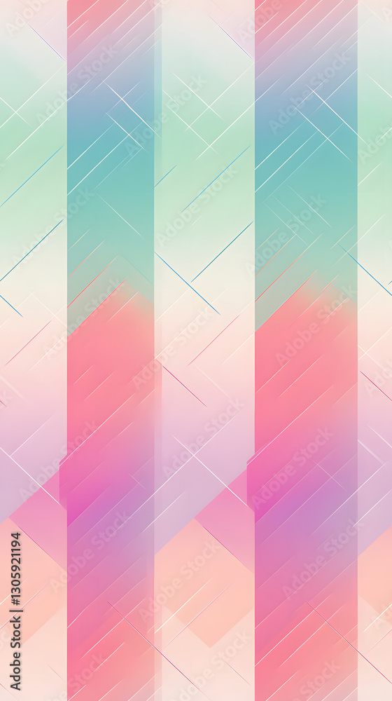 Obraz premium pink and purple square format pattern graphics poster background