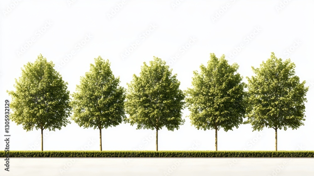 Obraz premium Green tree in Spring