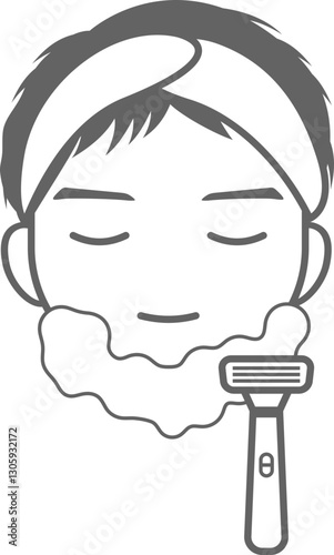 남자얼굴 피부관리