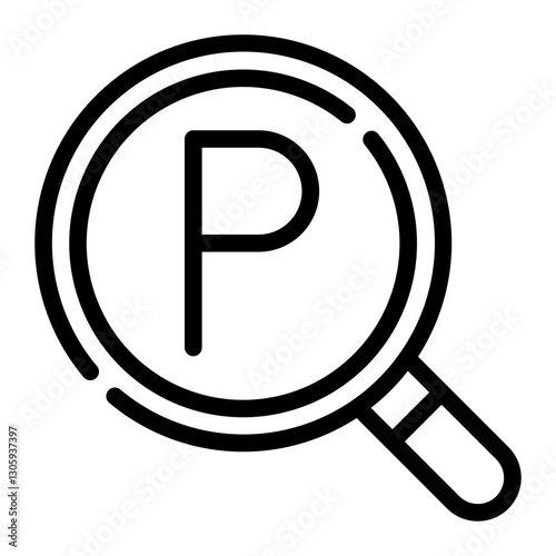 search line icon