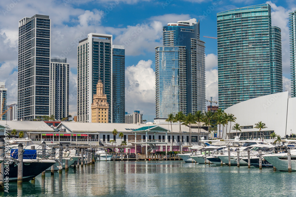 Obraz premium Bay Side en Miami