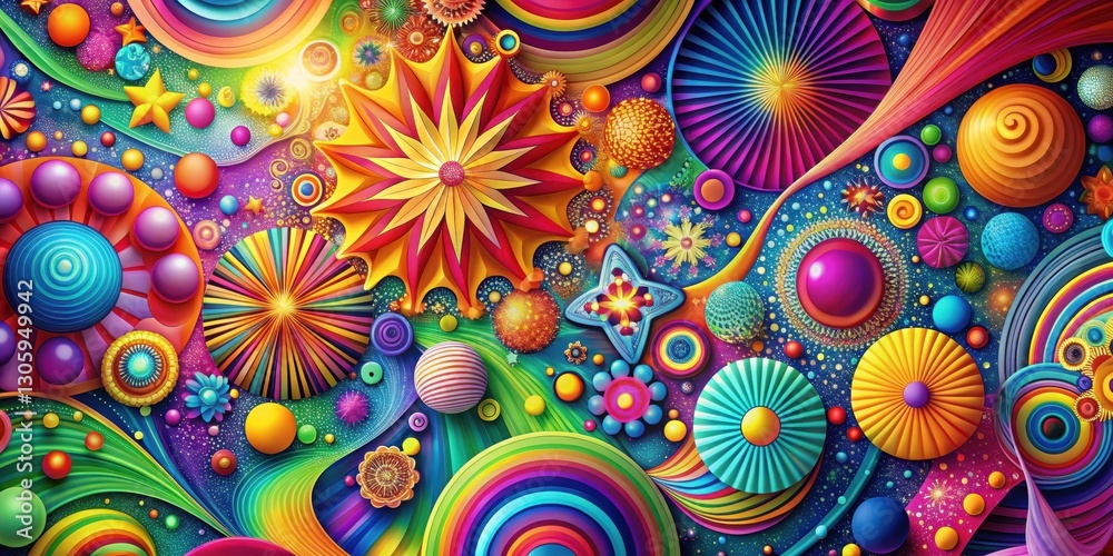 Vibrant and dynamic abstract background with a variety of colorful patterns , bright, vivid, multicolored, geometric Vibrant and dynamic abstract background with a variety of colorful patterns , bright, vivid, multicolored, geometric