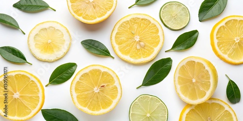 Low Light Lemon Slices Photography:  Dark Moody Citrus Still Life, Night Photography, Food Photography, Closeup Lemons