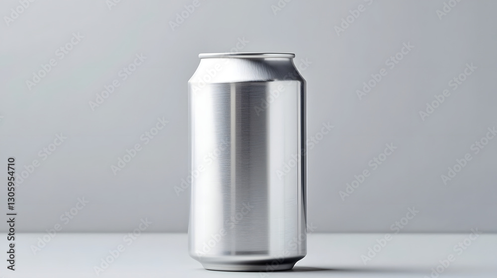 photograph of a matte silver soda can with a seamless finish and a glossy top presented in a simple clean studio setting The can s minimalist design showcases its elegant and sleek appearance photograph of a matte silver soda can with a seamless finish and a glossy top presented in a simple clean studio setting The can s minimalist design showcases its elegant and sleek appearance