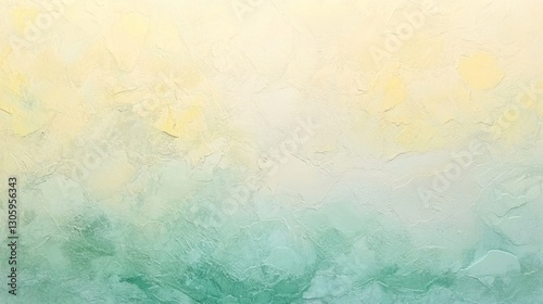 Creating stunning visuals with a glowing pastel gradient blending mint green and pale colors in digital art environments