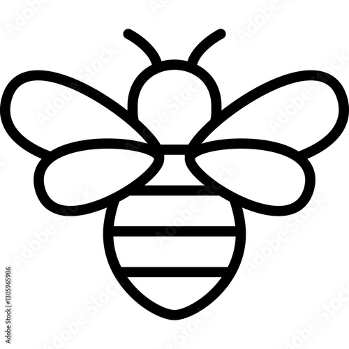 bee insect icon