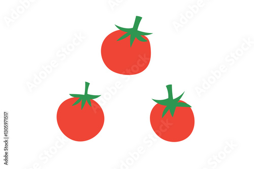 ミニトマトのイラスト