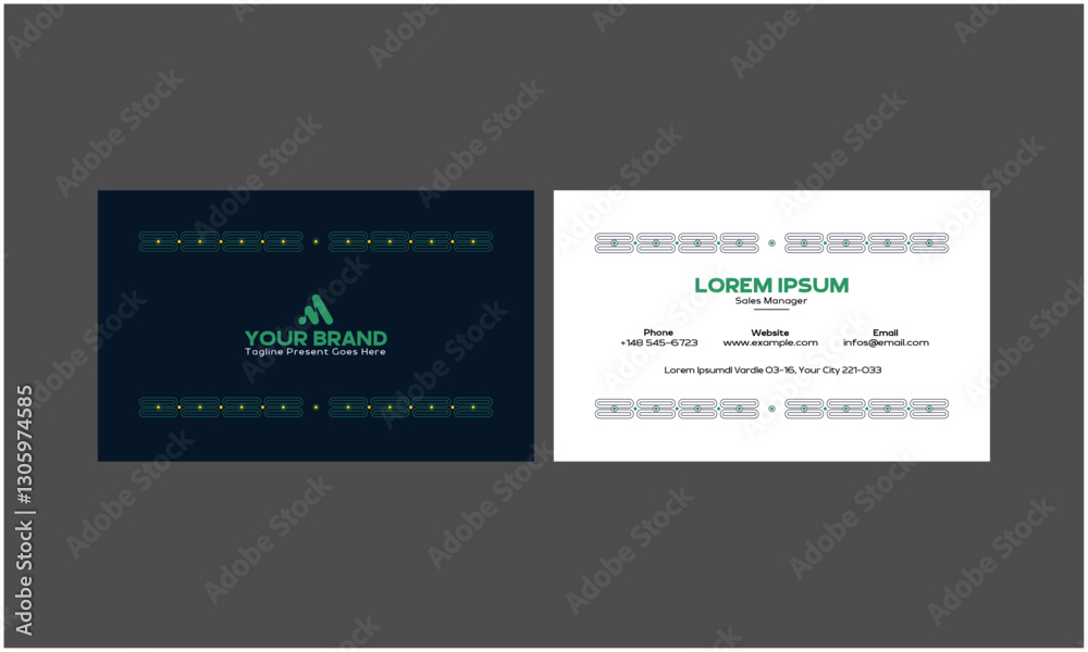 Modern Business Card 4 Modern Business Card 4