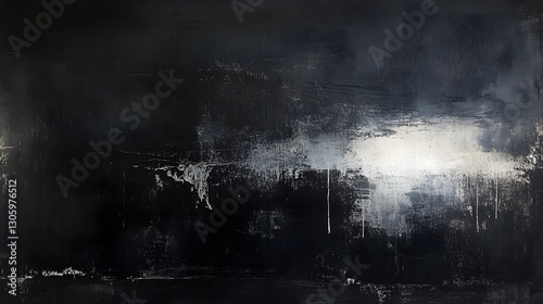 texture with deep black and charcoal tones featuring subtle scratches and rough details 