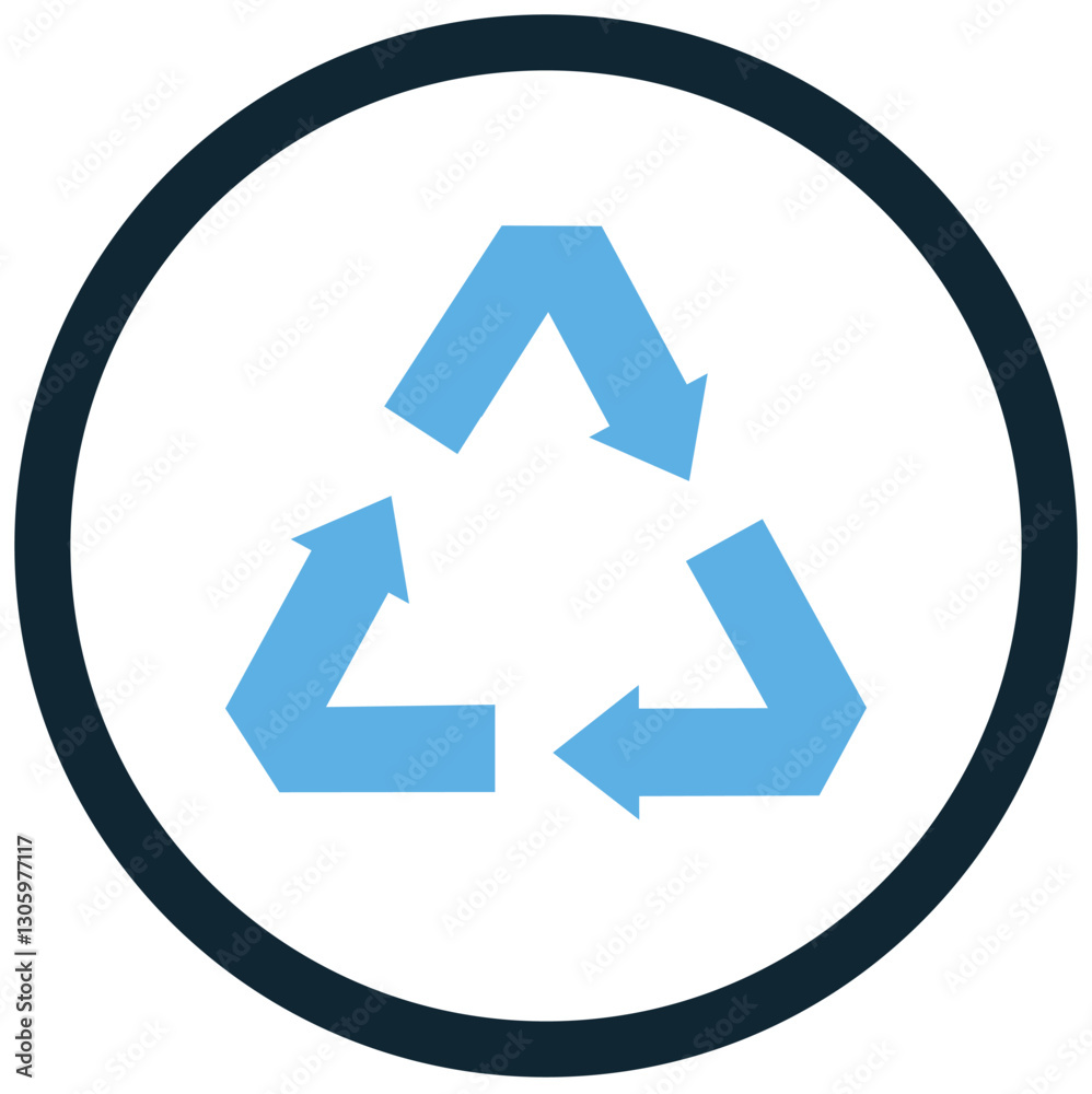 Recycle icon with a circular arrow symbol, representing sustainability, waste reduction, and eco-friendly practices. Ideal for green living, environmental awareness, and responsible waste management. Recycle icon with a circular arrow symbol, representing sustainability, waste reduction, and eco-friendly practices. Ideal for green living, environmental awareness, and responsible waste management.