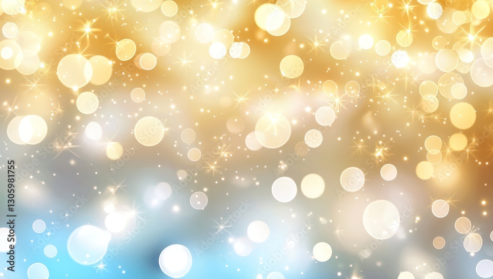 Soft glowing abstract bokeh lights form a serene and festive background. Soft glowing abstract bokeh lights form a serene and festive background.