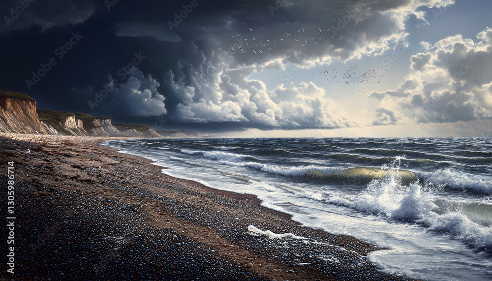 Fototapeta premium Explore the wild beauty of majestic nature