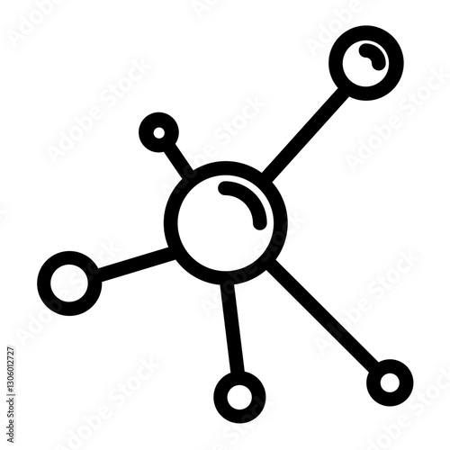 neuron Line Icon