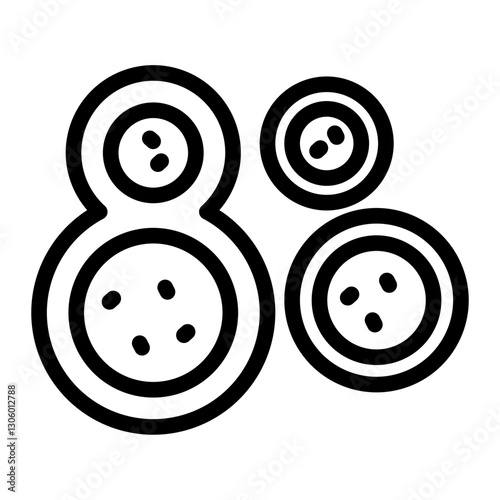 amoeba Line Icon