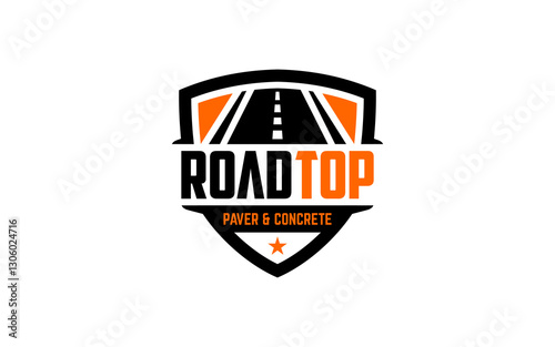 Illustration graphic vector of Asphalt repair, roadwork, pavement logo design template