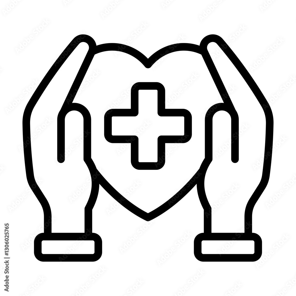 Obraz premium Palliative Care Icon