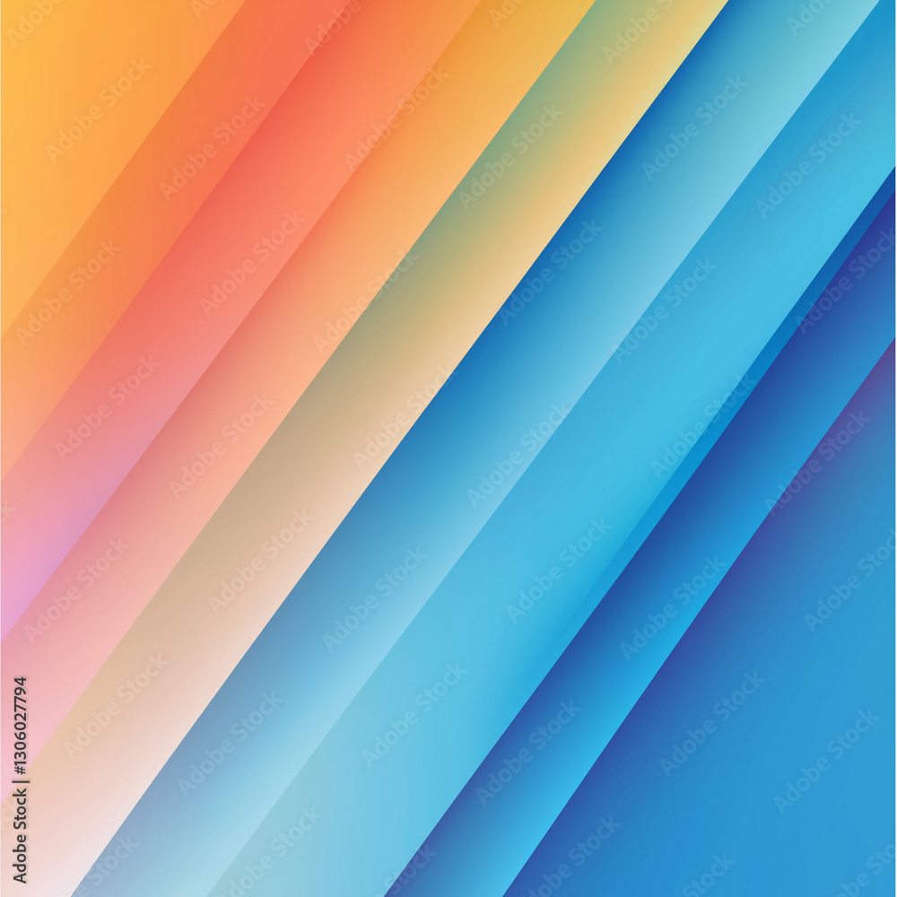 Fototapeta premium Vibrant Gradient Background Smooth Color Transitions & Modern Aesthetic