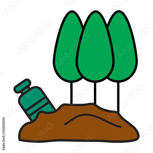 Land pollution
