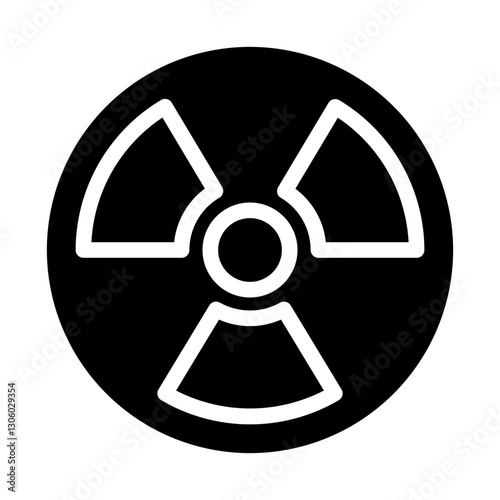 radiation Solid icon