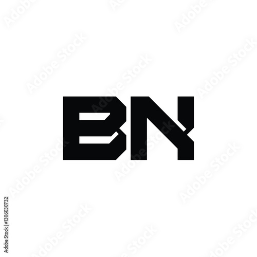 BN monogram logo design letter text name symbol monochrome logotype alphabet character simple logo Free Download BN monogram logo design letter text name symbol monochrome logotype alphabet character simple logo - GFXLoad