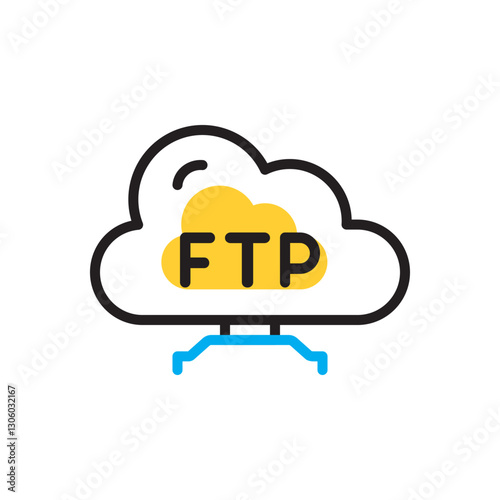 Multi color icon for ftp