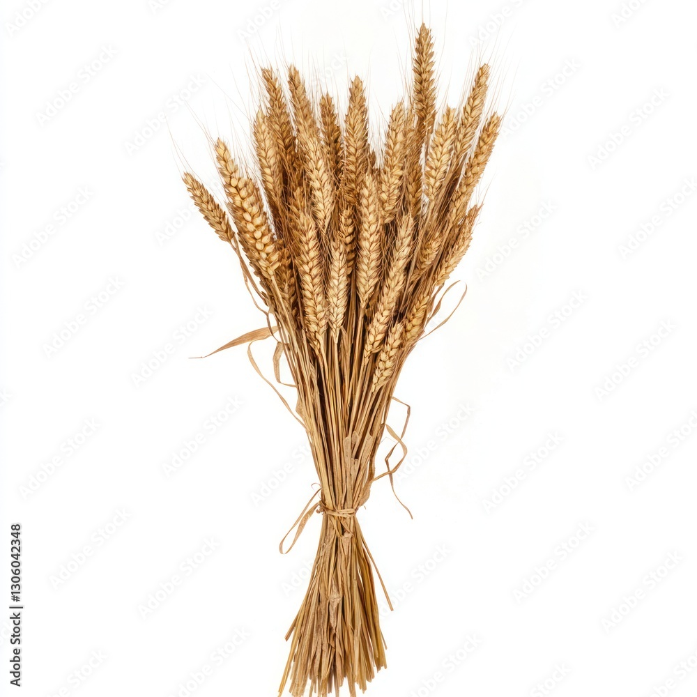 Fototapeta premium Wheat stalk transparent clipart