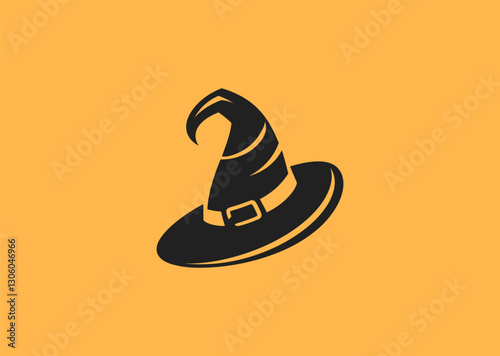 Witch Hat Logo – A pointed witch hat, representing magic, mystery, and spellcasting.