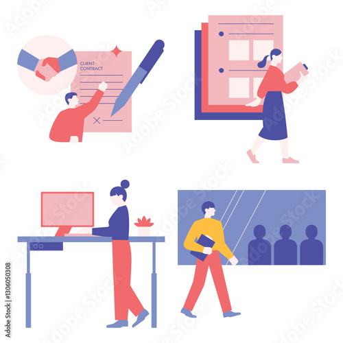 Clean Corporate Company Business Project Management