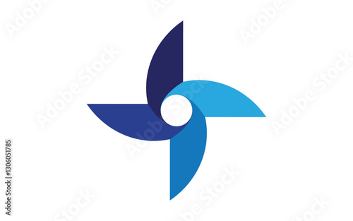 Vortex Concept icon Logo illustration template