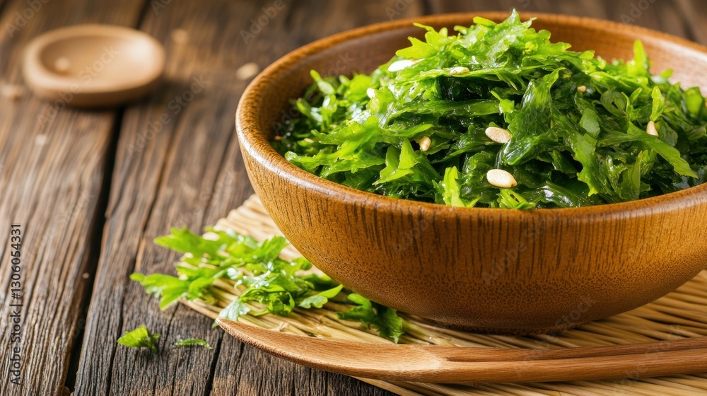 Freshly prepared green salad with a colorful mix of leafy greens, tomatoes, cucumbers, and dressing on top Freshly prepared green salad with a colorful mix of leafy greens, tomatoes, cucumbers, and dressing on top