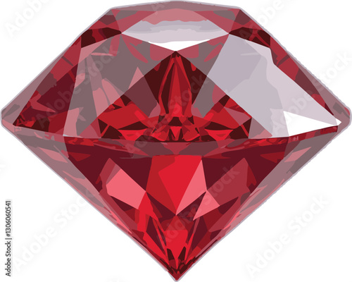 Stunning Red Diamond: A Symbol of Elegance and Luxury"
