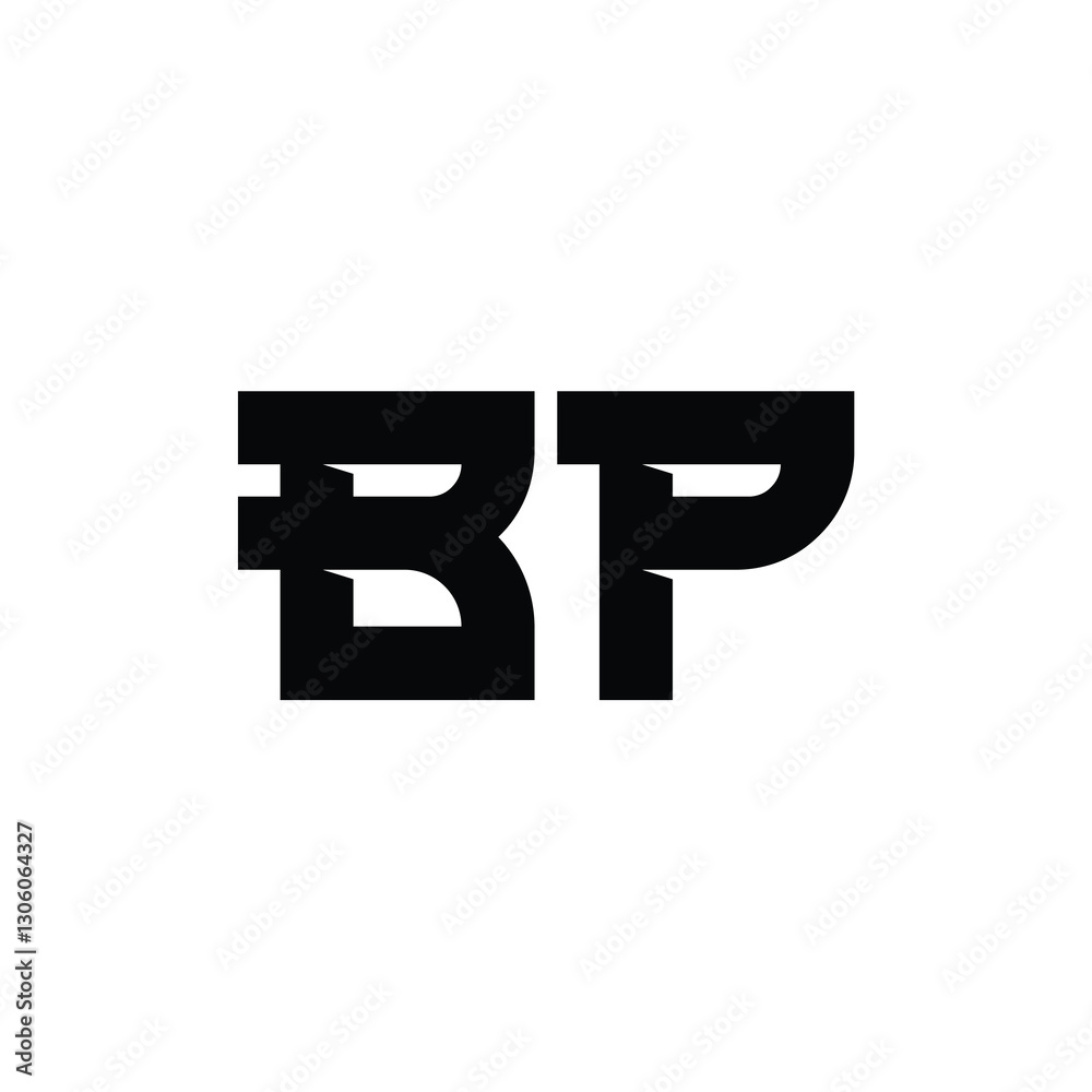 BP monogram logo design letter text name symbol monochrome logotype alphabet character simple logo BP monogram logo design letter text name symbol monochrome logotype alphabet character simple logo