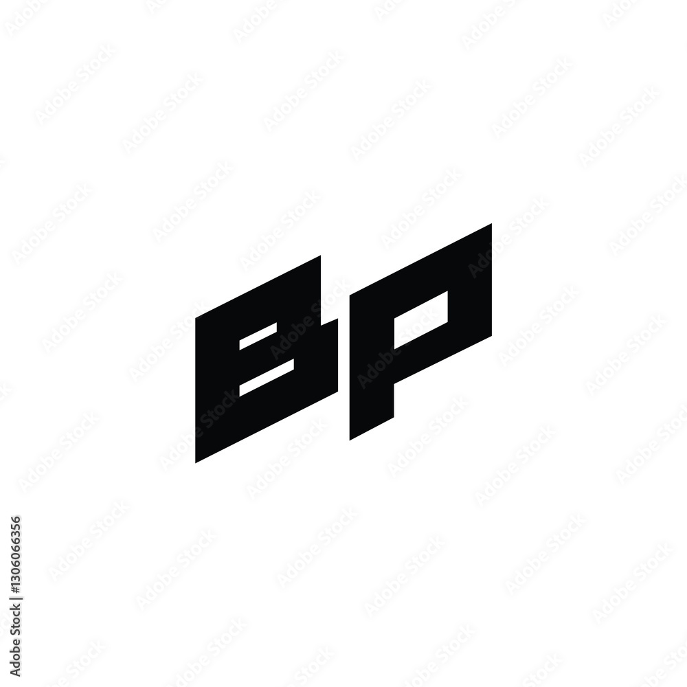 BP monogram logo design letter text name symbol monochrome logotype alphabet character simple logo BP monogram logo design letter text name symbol monochrome logotype alphabet character simple logo