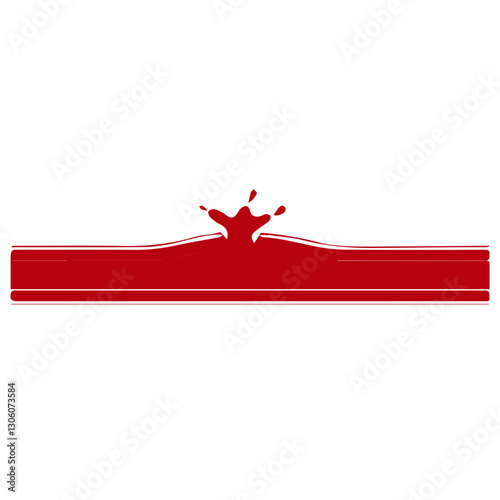 hemorrhaging vessel colored icon