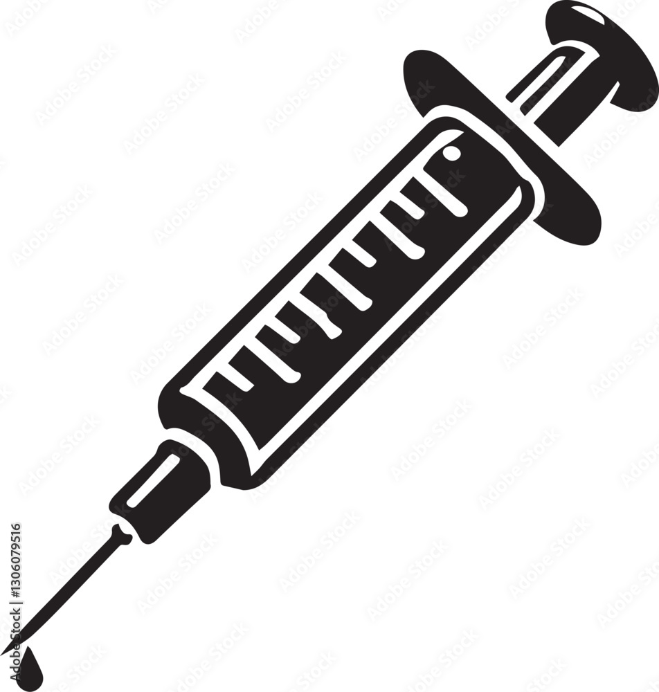 syringe icon vector illustration, syringe silhouette vector icon black and white syringe icon vector illustration, syringe silhouette vector icon black and white