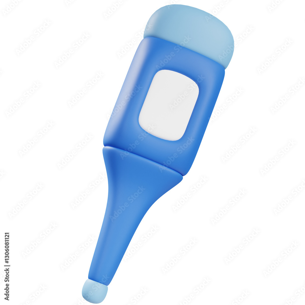 Digital Thermometer Illustration Digital Thermometer Illustration