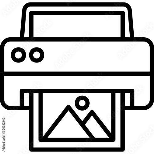 Print Media Icon