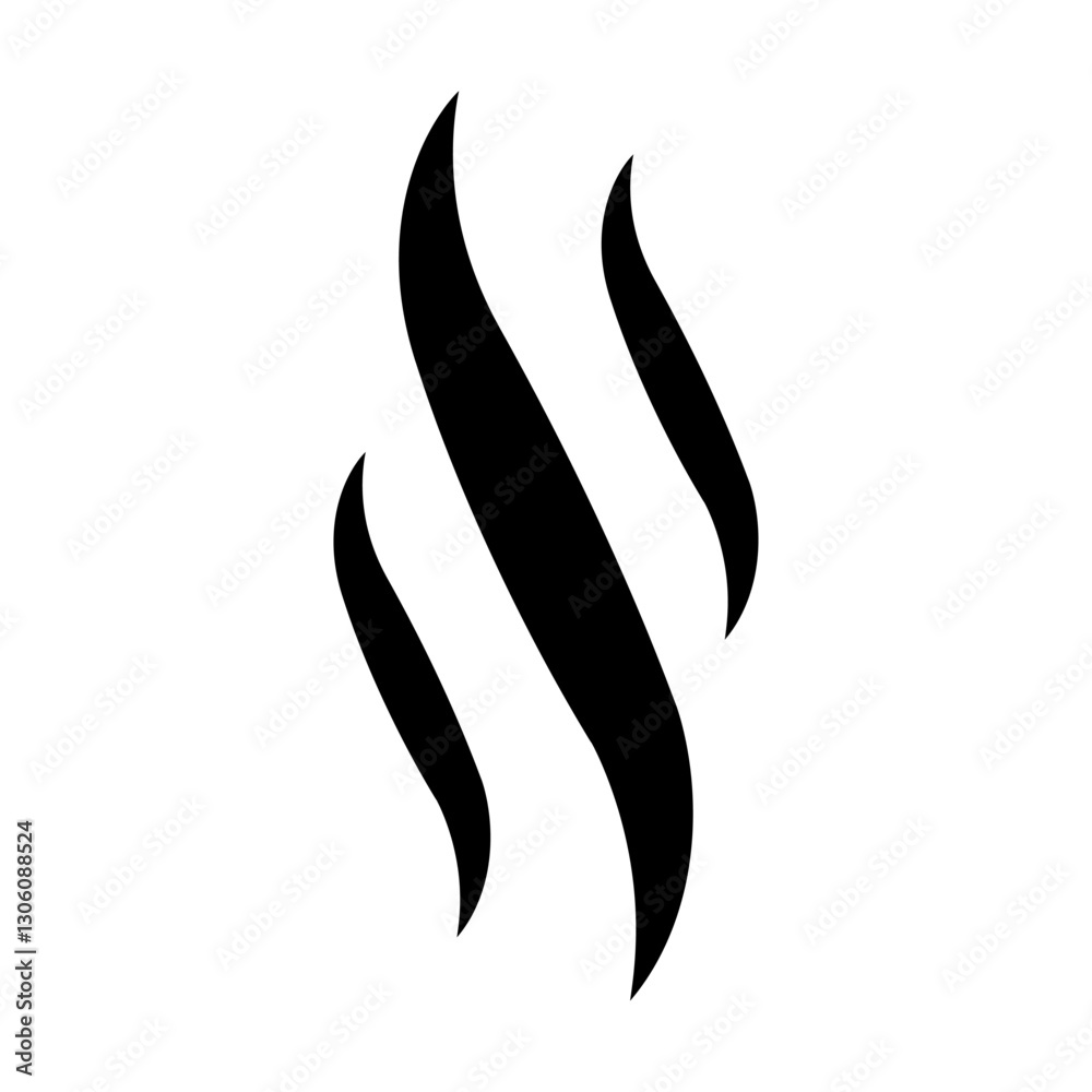 Smoke hot icon vector for graphic design, logo, web site, social media, mobile app, ui illustration Smoke hot icon vector for graphic design, logo, web site, social media, mobile app, ui illustration