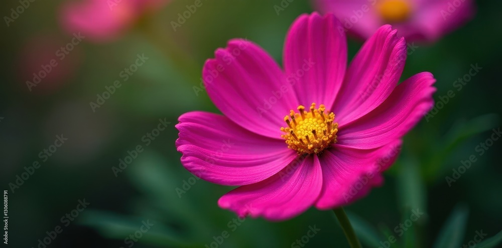Intricate cosmos flower head, deep color saturation, natural setting , head, background, photography Intricate cosmos flower head, deep color saturation, natural setting , head, background, photography