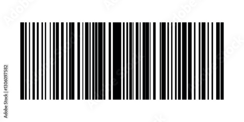 Barcode isolated on color background. Code stripes sticker. Barcode labels, customers qr code.