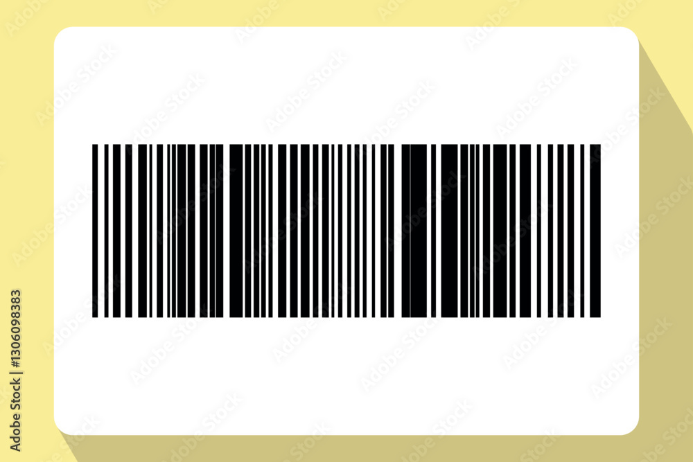 Barcode isolated on color background. Code stripes sticker. Barcode labels, customers qr code. Barcode isolated on color background. Code stripes sticker. Barcode labels, customers qr code.