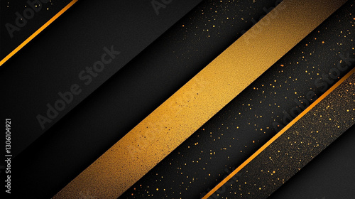 black and yellow background